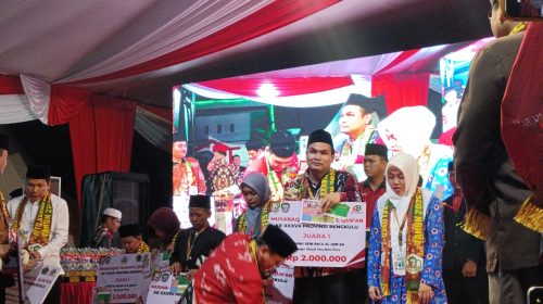 ” SELUMA SUKSES JADI TUAN RUMAH DAN SUKSES MENJADI JUARA UMUM MTQ KE-37 TINGKAT PROPINSI BENGKULU TH.2026 “